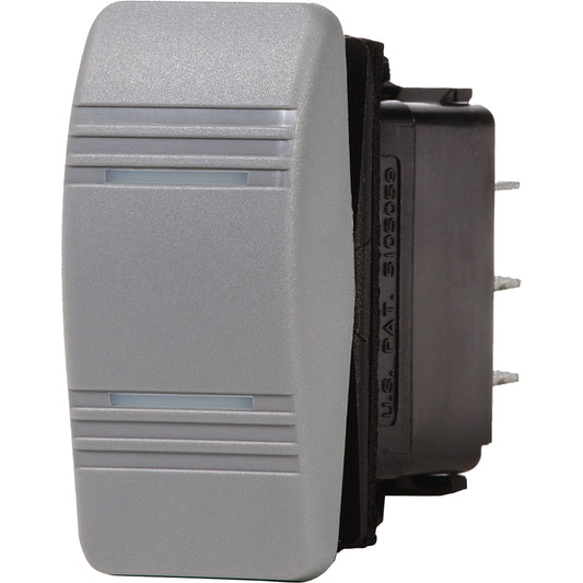 Blue Sea 8232 Water Resistant Contura III Switch - ON-OFF-ON - Grey [8232]