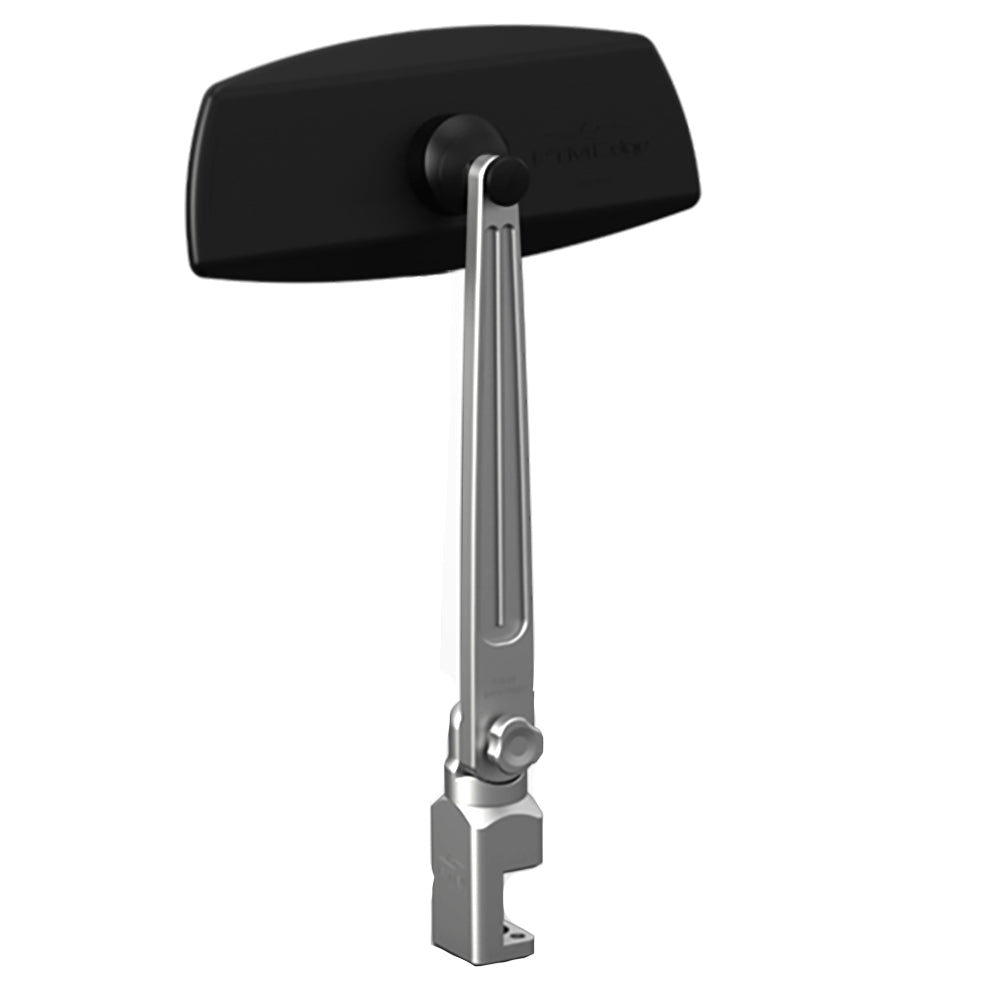 PTM Watersports Pontoon Mirror/Bracket Kit w/VR-100 Pro  PCX-200 (Silver) [P13157-200TEBCL]